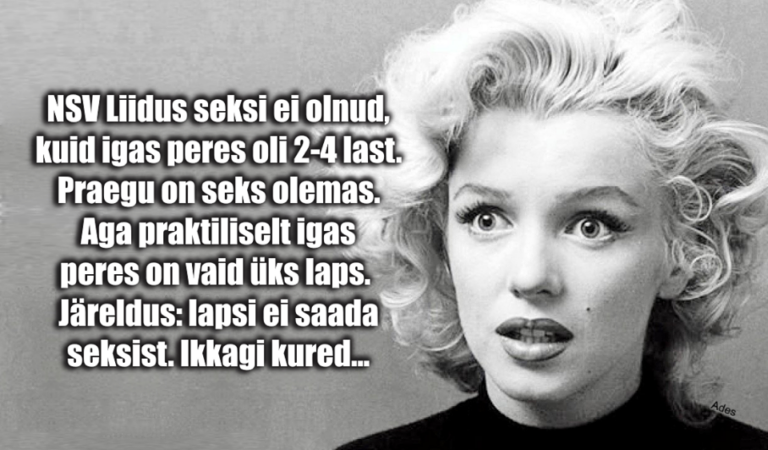 NSV Liidus seksi ei olenud