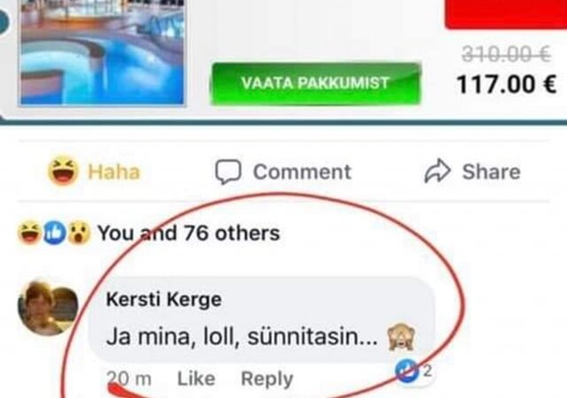 Kas Sul pole veel last?