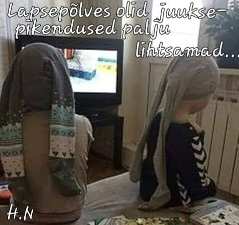 Lapsepõlves olid juuksepikendused palju lihtsamad…