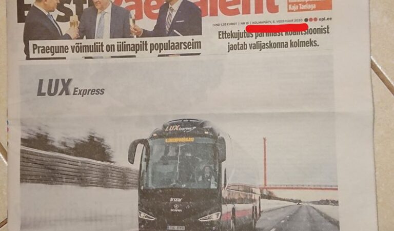 Veebruarikuu reklaam – Jõuluks koju!