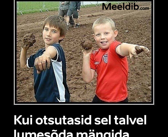 Kui otsustasid sel talvel lumesõda mängida Kui otsustasid sel talvel lumesõda mängida