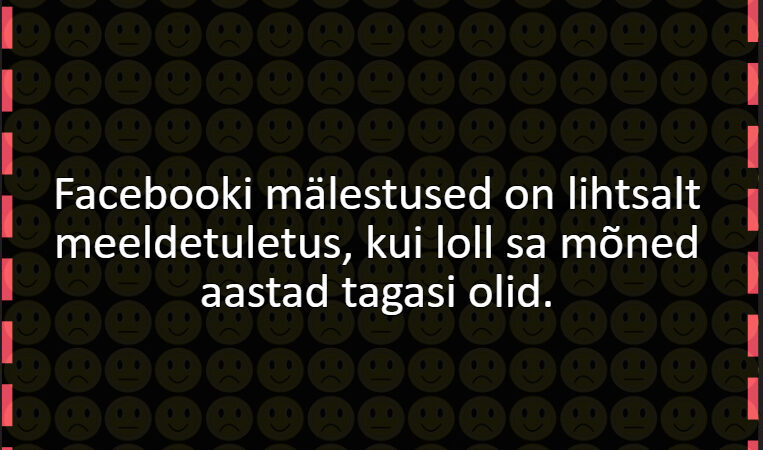 Facebooki mälestused