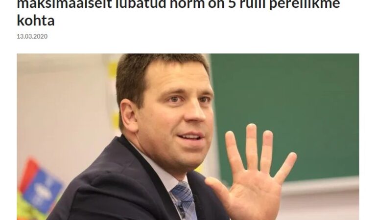 Riik konfiskeerib liigselt varutud tualettpaberi!