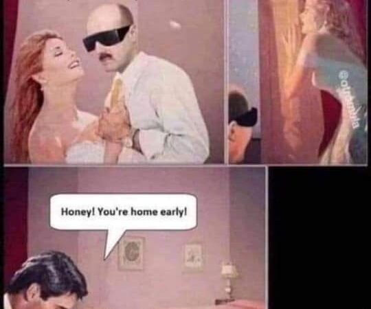 It’s my first time with a blind man!