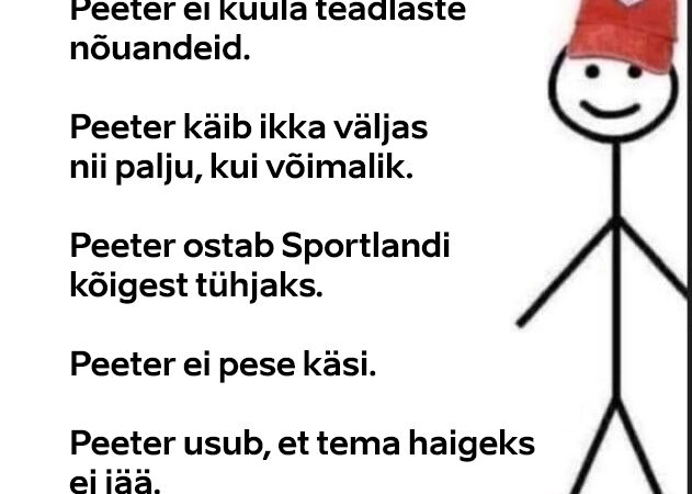 Ära ole Peeter!