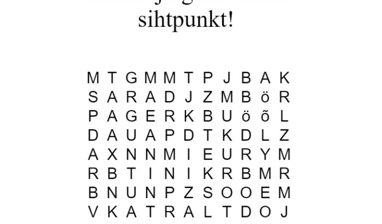 Koht, kuhu järgmisena reisid