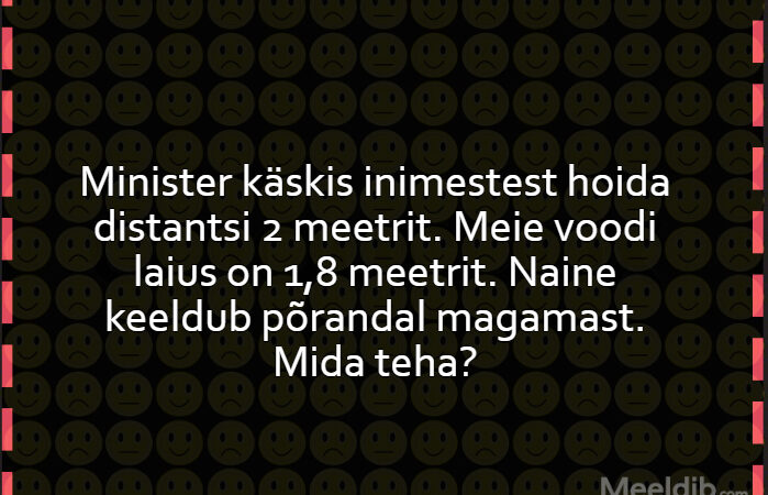 Kaasmaalased, andke nõu?!