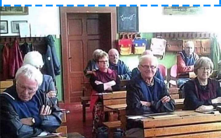 Esimest päeva pärast karantiini  tagasi koolipingis