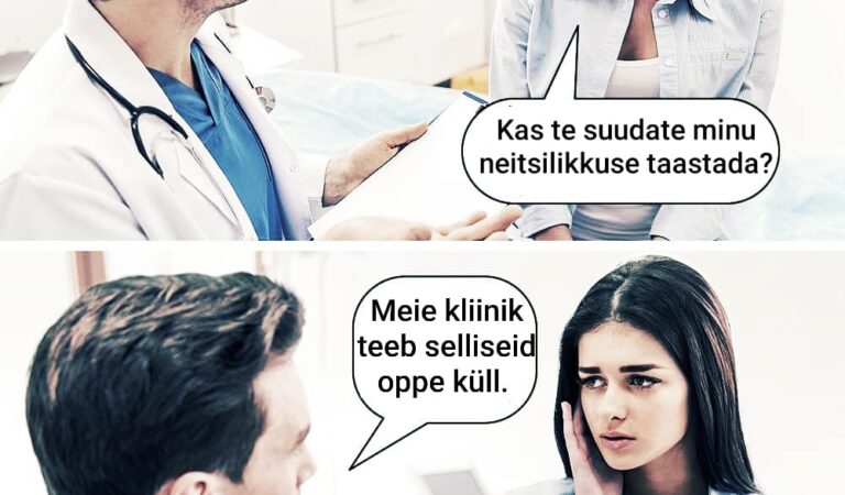 Kas te suudate minu neitsilikkuse taastada?