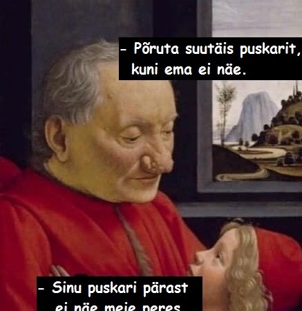 Põruta suutäis puskarit