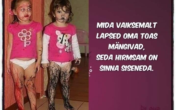 Mida vaiksemalt lapsed oma toas mängivad