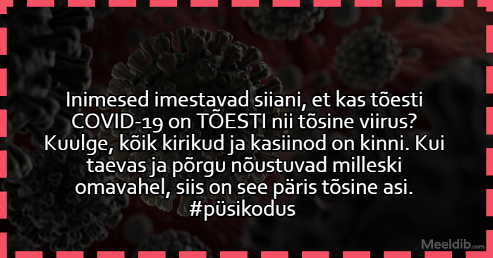 Inimesed imestavad siiani