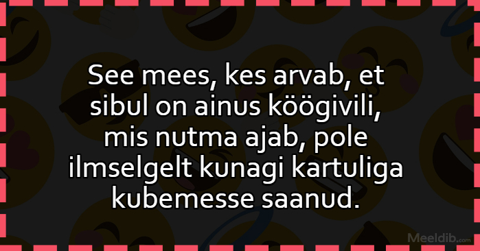 Kes arvab, et sibul on ainus köögivili, mis nutma ajab