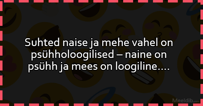 Suhted naise ja mehe vahel