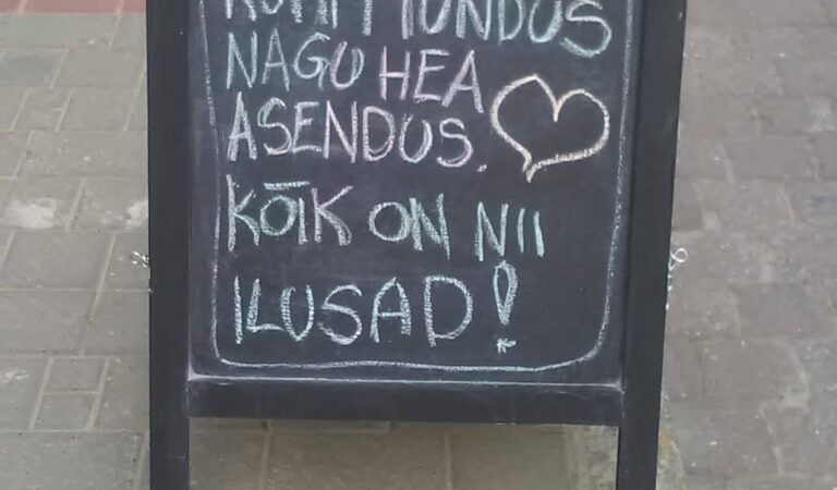 Hommikul sai kohvi otsa