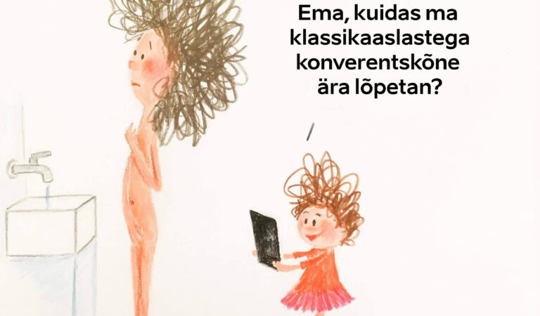 Ema, kuidas ma  klassikaaslastega konverentskõne  ära lõpetan?