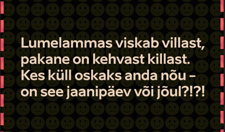 Lumelammas viskab villast