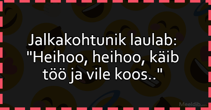 Jalkakohtunik laulab