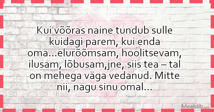 Päeva-nõuanne… meestele