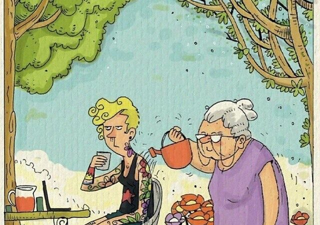 Vanaema armastab sind