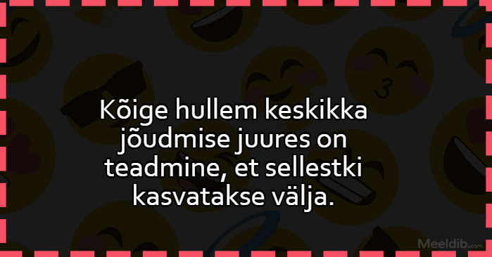 Kõige hullem keskikka jõudmise juures