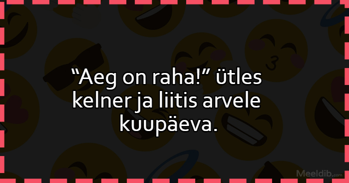 Aeg on raha!