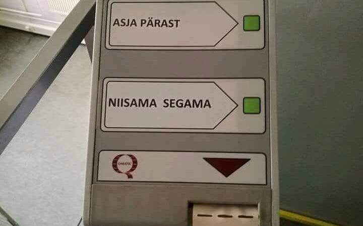 Võta järjekorranumber