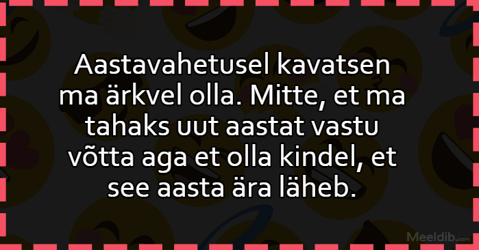 Aastavahetusel
