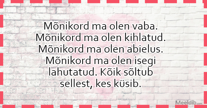Mõnikord