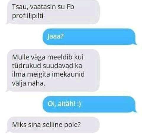 Vaatasin su FB profiilipilti