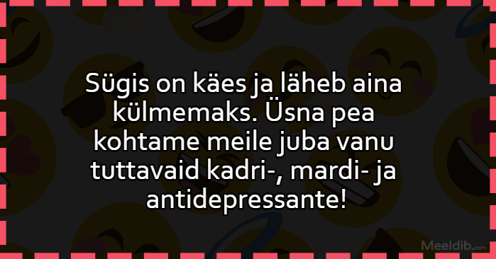 Sügis on käes