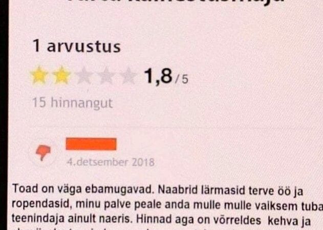 Arvustus: Tartu Kainestusmaja