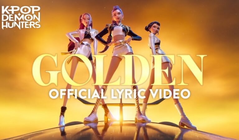 “Golden” Official Lyric Video | KPop Demon Hunters | Sony Animation