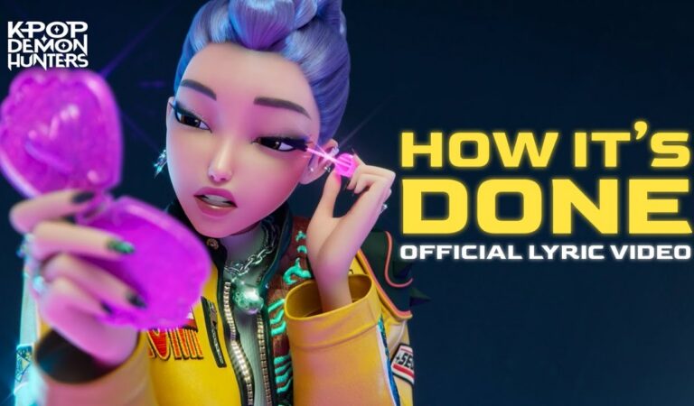 “How It’s Done” Official Lyric Video | KPop Demon Hunters | Sony Animation