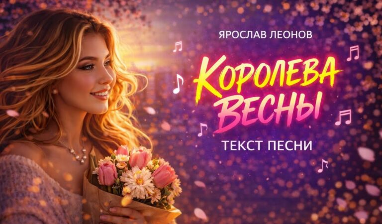 Ярослав Леонов — Королева весны (Текст песни)