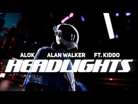Alok & Alan Walker – Headlights (feat. KIDDO) [Official Lyric Video]