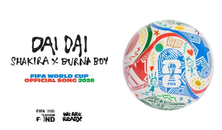 Shakira, Burna Boy – Dai Dai (Official Audio)